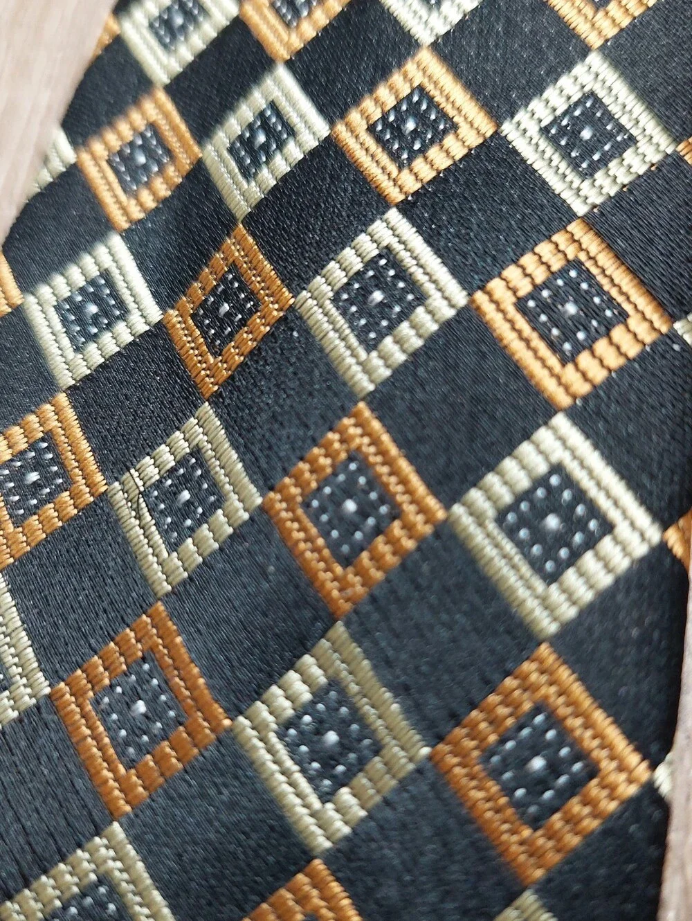 Kids' Geometric Print Clip-On Tie.
